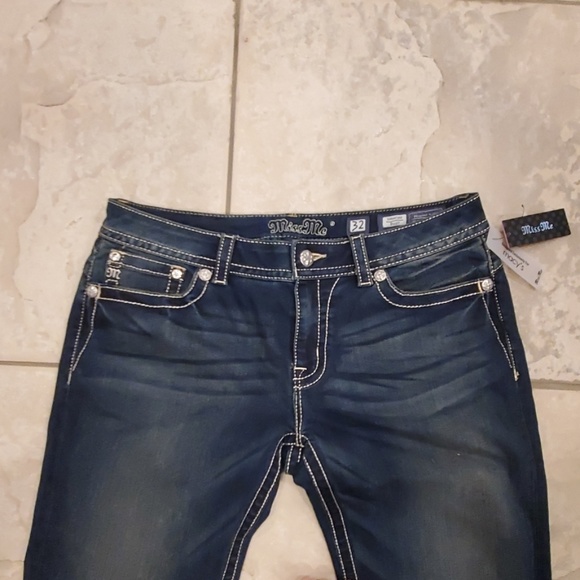 Dark blue bootcut Jean's - Picture 3 of 3